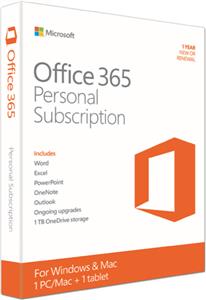 Office 365 Pers Eng subs 1YR medialess P2 QQ2-00790