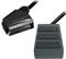 Transmedia 3-way Scart Splitter