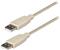 Transmedia USB 2.0 AA, 3m beige