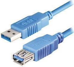 Transmedia USB 3.0 type A plug - USB type A jack 5m