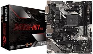 Matična ploča Asrock B450M-HDV R4.0, AMD AM4