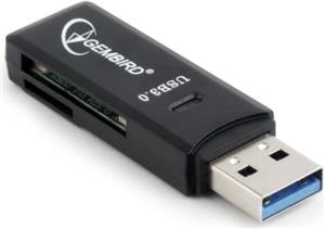 Gembird Compact USB 3.0 SD card reader, blister