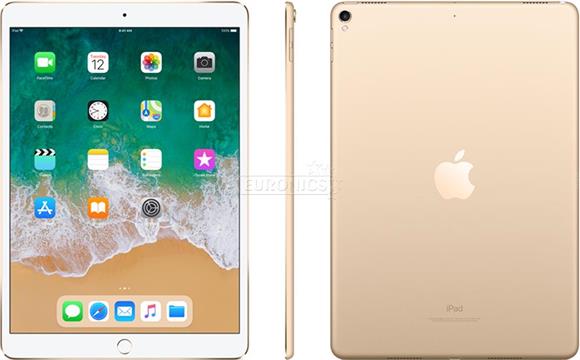 Tablet Apple iPad PRO, 10.5", Wi-Fi 512GB - Gold, mpgk2hc/a
