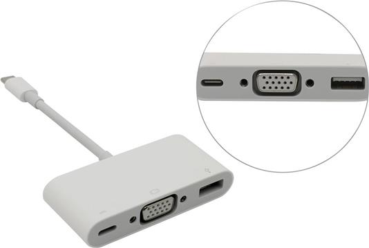 Apple USB-C VGA Multiport Adapter, mj1l2zm/a