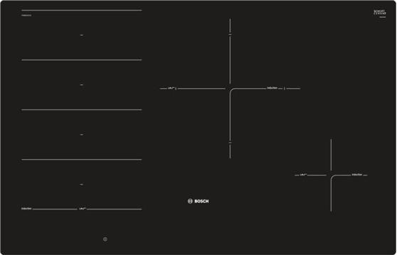 Indukcijska ploča Bosch PXE801DC1E