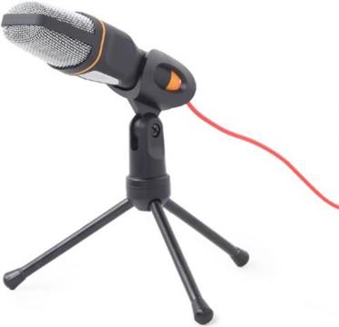 Gembird Desktop microphone with a tripod, black