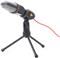 Gembird Desktop microphone with a tripod, black