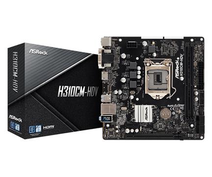 Matična ploča AsRock H310CM-HDV, s1151, mATX