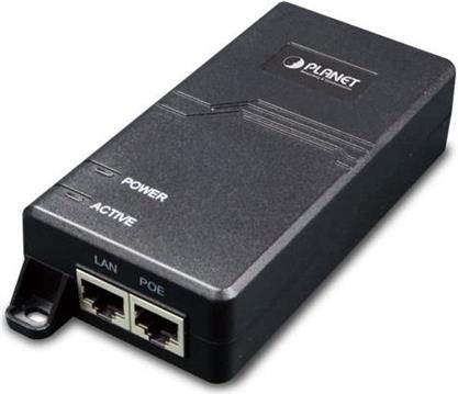 Planet Single Port Ultra POE Injector (60 Watts) w internal power End-Span Mid-Span