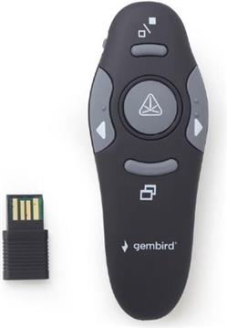 Gembird Wireless presenter with laser pointer