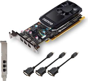 Grafička kartica Quadro P400 DVI, 2GB GDDR5, PCIe 3.0 x16, 3x mDP-DVI, Low Profile, PNY
