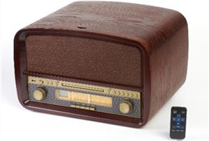 Retro gramofon/radio/CD player/USB player/snemalnik MP3