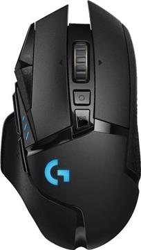 Miš Logitech G502 Lightspeed, Gaming, optički, 16000dpi, bežični, crni