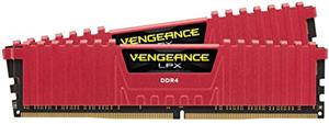 Memorija Corsair Vengeance LPX 16GB (2x8GB) 288-Pin DDR4 3200 (PC4 25600) memorijski moduli crveni, CMK16GX4M2B3200C16R