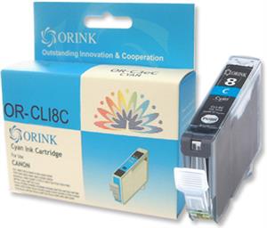 Tinta Orink Canon CLI-8C, plava (s mikročipom)
