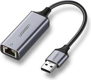 Ugreen USB 3.0 Gigabitni mrežni adapter mrežne kartice siva