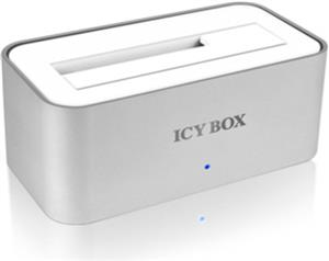 Icybox IB-111StU3-Wh Docking Station, 2.5" & 3.5" SATA, USB 3.0