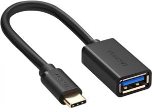 Ugreen USB-C (M) na USB 3.0 (W) OTG kabel crne boje