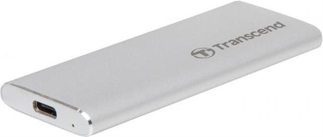 Transcend ESD240C 240GB External SSD, USB 3.1 Gen 2, Read/Write: 520 / 460 MB/s, cable: Type-C, TS240GESD240C