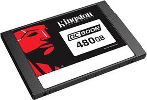 Kingston 480G DC500R (Read-Centric) 2.5” Enterprise SATA SSD 438TBW (0.5 DWPD) SEDC500R/480G