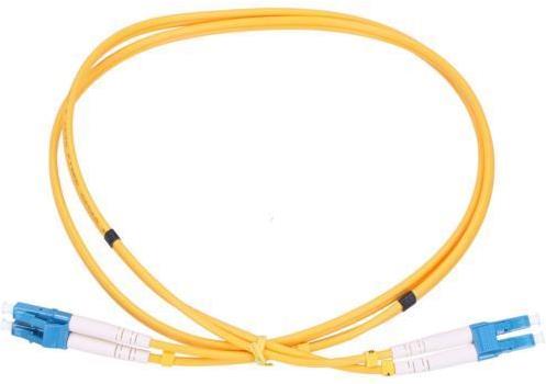 NFO Patch cord, LC UPC-LC UPC, Singlemode 9 125, G.652D, 3mm, Duplex, 15m