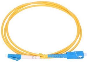 NFO Patch cord, LC UPC-SC UPC, Singlemode 9 125, G.652D, Simplex, 1m