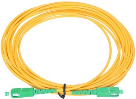 NFO Patch cord, SC APC-SC APC, Singlemode 9 125, G.657A1, Simplex, 1m