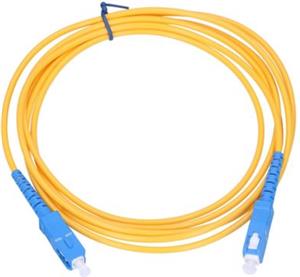NFO Patch cord, SC UPC-SC UPC, Singlemode 9 125, G.657A1, Simplex, 1m