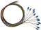 NFO Fiber optic pigtail LC UPC, SM, G.652D, 900um 1.5m, 12pcs