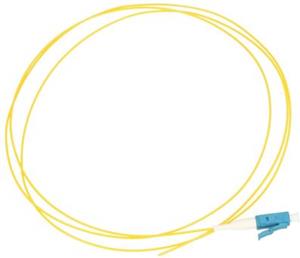 NFO Fiber optic pigtail LC UPC, SM, G.657A1, 900um, 1m