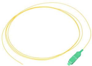 NFO Fiber optic pigtail SC APC, SM, G.657A1, 900um, 2m