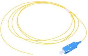 NFO Fiber optic pigtail SC UPC, SM, G.657A1, 900um, 2m