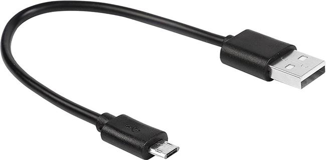 Kabel USB A (M) na USB Type-C (M), FastCharging, crni,15 cm