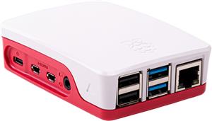 Kutija za Raspberry Pi 4 model B, crvena, Raspberry