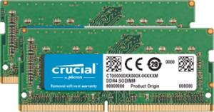 Memorija za prijenosno računalo Crucial 16 GB Kit(2x 8) SODIMM DDR4 PC4-19200 2400MT/s CL17 SR x8 for Mac, CT2K8G4S24AM