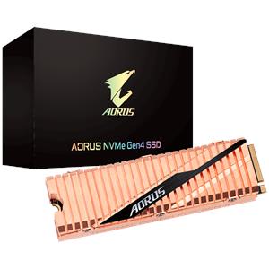 SSD Gigabyte AORUS 1TB, M.2 2280, Gen4 NVMe 1.3 PCI-Express 4.0 x4, 3D NAND TLC, 5000MBs/4400MBs, Fully Body Copper Heat Spreader, Retail, GP-ASM2NE6100TTTD