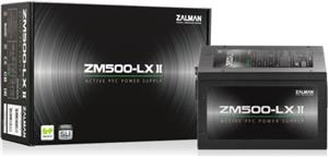 Zalman 500W PSU LX-II Series Retail, ZM500-LX-II