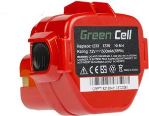 Green Cell (PT182) baterija 1500mAh, 12V za Makita 1050D
