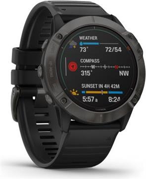 Garmin fenix 6X PRO crni s crnim remenom