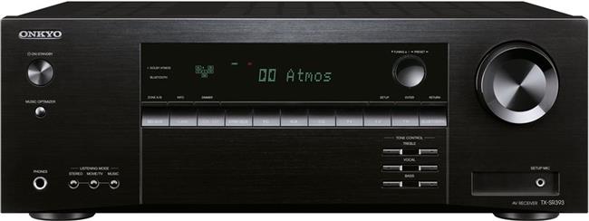 AV receiver ONKYO TX-SR393 Black