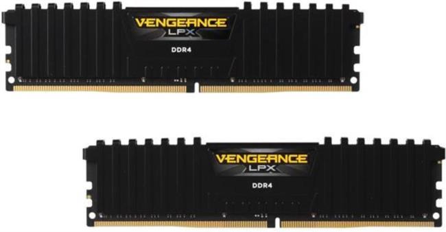 Memorija Corsair 16 GB kit (2x8GB) 2400 Mhz Vengeance LPX Black, CMK16GX4M2A2400C16