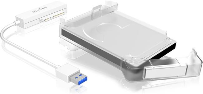 RaidSonic IB-AC703-U3 cable interface/gender adapter SATA III USB 3.0 White