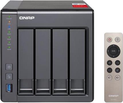 4-Bay QNAP TS-451+-8G Intel Celeron 2.0GHz Quad Core (up to 2.42GHz) Adapter