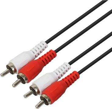 BIT FORCE kabel 2XRCA-2XRCA M/M 1,5m