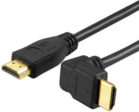 BIT FORCE kabel HDMI-HDMI 90° 1.4 M/M 1,5m