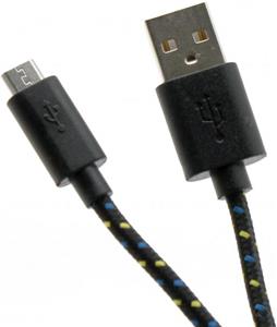 BIT FORCE kabel USB A-MICRO USB M/M 1m crni