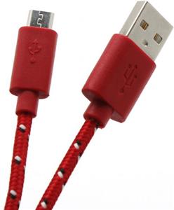 BIT FORCE kabel USB A-MICRO USB M/M 1m crveni