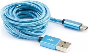 BIT FORCE kabel USB A-USB C M/M 1,5m plavi