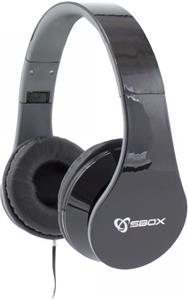 SBOX on-ear slušalice s mikrofonom HS-501 crne