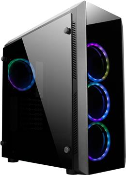 Chieftec SCORPION II USB3.1 ATX RAINBOW RGB kućište, crno, GL-02B-OP